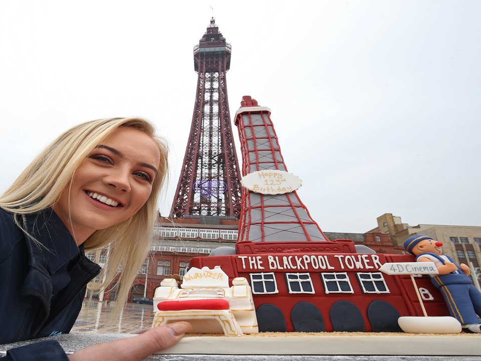 Main image for Free Cupcakes to Celebrate 123rd Birthday of The Blackpool Tower! article